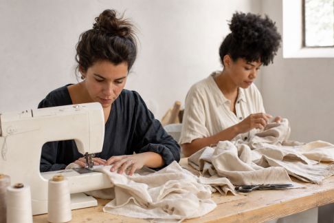 Se former à la couture éthique : ateliers et ressources accessibles