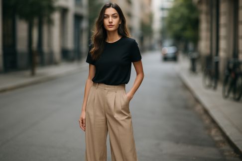Le pantalon large : la pièce maîtresse pour un look effortless