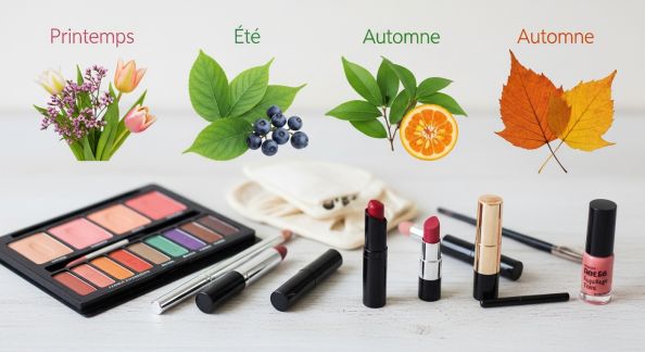 Palette de couleurs : bien choisir son maquillage selon la saison