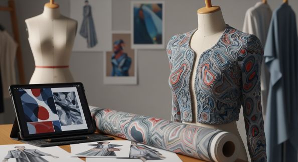 Mode et IA générative : nouveaux horizons pour la création textile en 2024