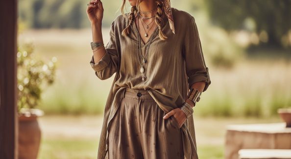 Esprit bohème : composer une silhouette chic et décontractée