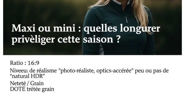 Maxi ou mini : quelles longueurs privilégier cette saison ?