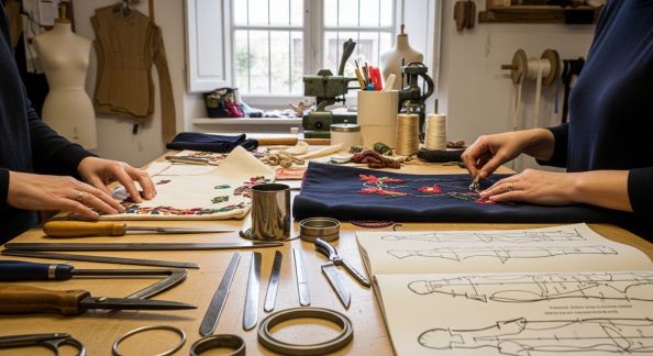 Savoir-faire et artisanat : transmission culturelle à travers les métiers de la mode
