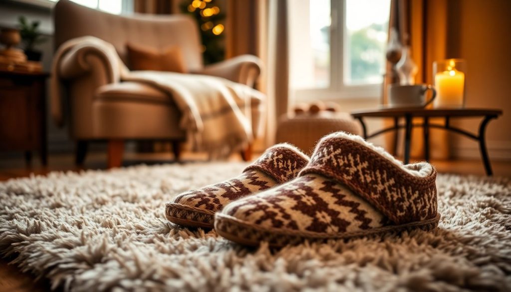 Chaussons en laine : le must-have cosy et chic pour cocooner à la maison