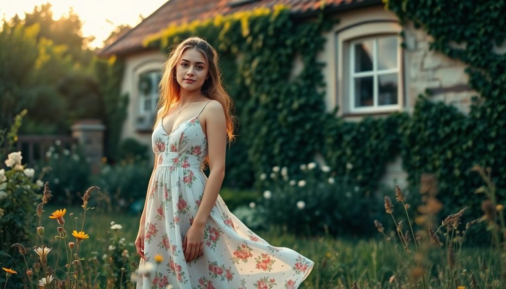 Cottage Core Chic : Plongée dans l'univers bucolique de la mode campagnarde