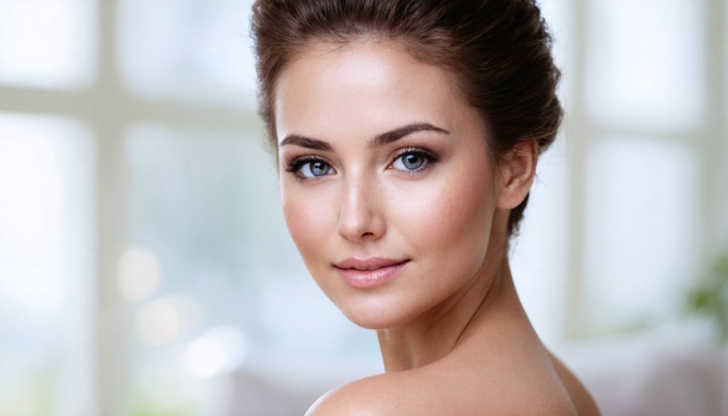 Femme beauté belle peau