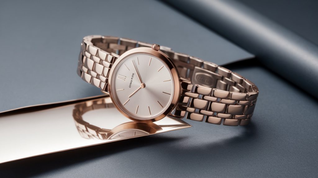 Montre femme avec bracelet métal : l'accessoire chic et tendance pour un look affirmé