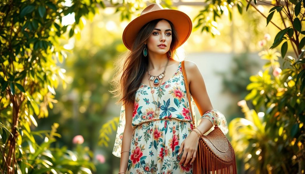 Style Bohème Chic : 10 Astuces pour Créer des Tenues Uniques avec Imprimés Floraux