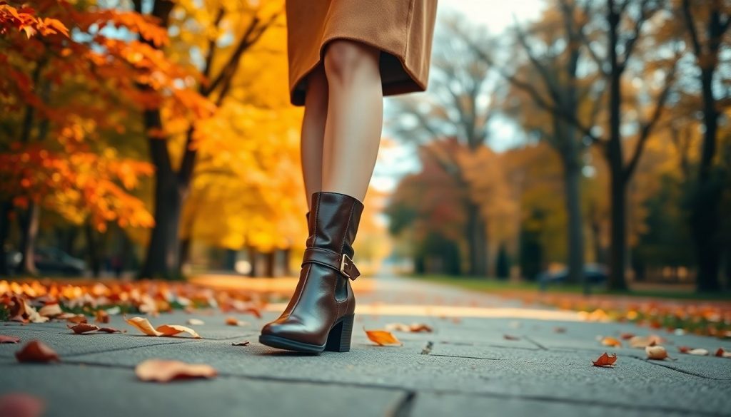 Bottines en cuir femme : l'accessoire indispensable pour braver l'automne avec style