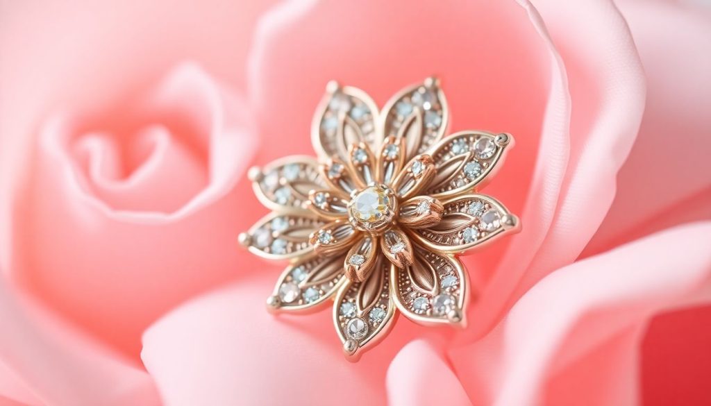 Broche fleur : le bijou romantique qui fait fondre les cœurs