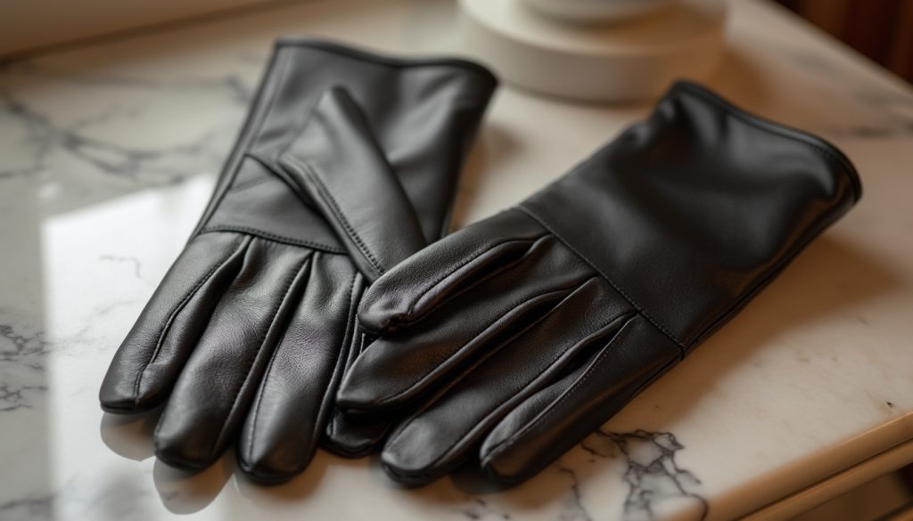 gants en cuir pour femme