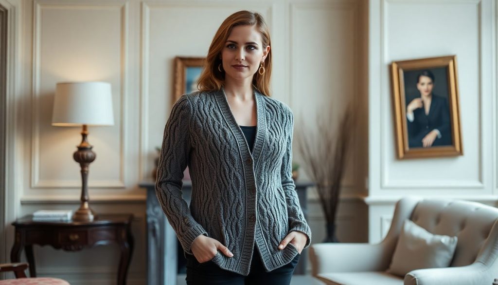 Le cardigan femme sculpté : l'atout chic et confort de votre garde-robe hivernale