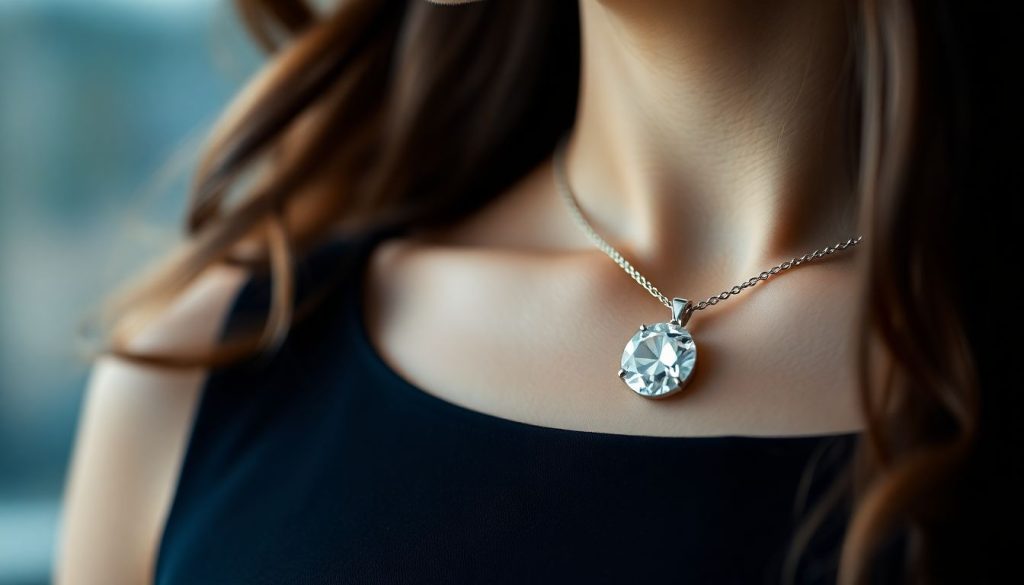 Pendentif en cristal : l'élégance intemporelle qui fait briller la femme d'aujourd'hui