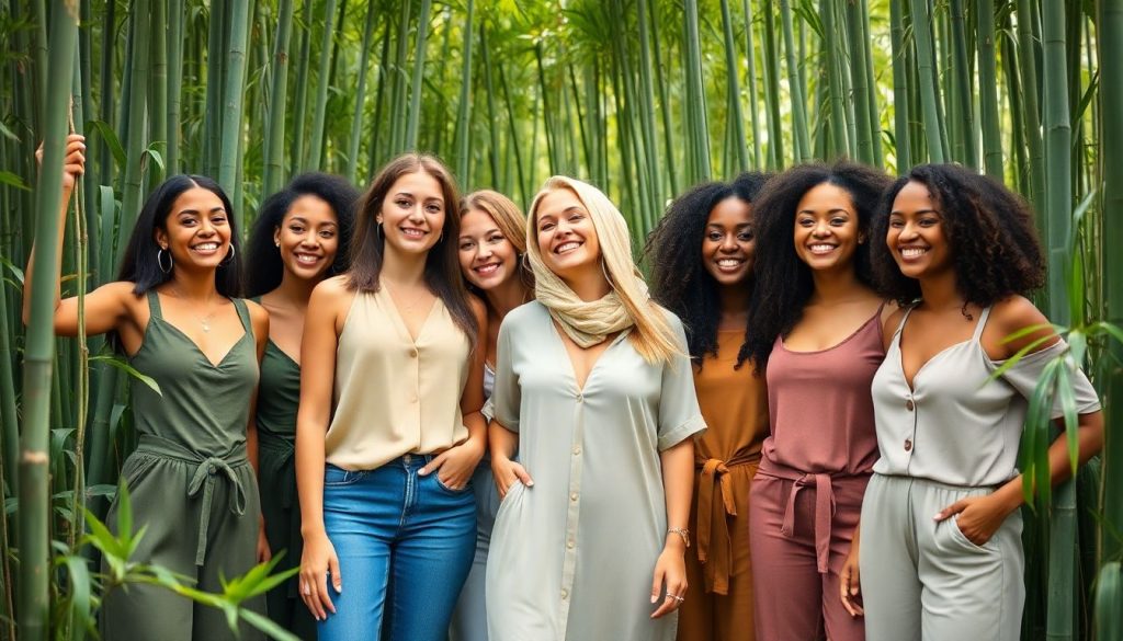 Vêtements en bambou : le choix malin des femmes éco-responsables